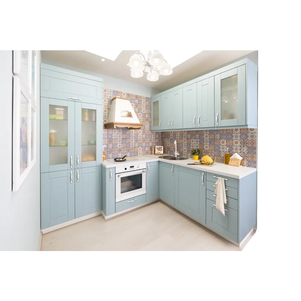 Фасад выдвижного ящика Томари 39.7x12.5см KONSENSA МДФ цвет голубой STLM-2045224 - Вид №12