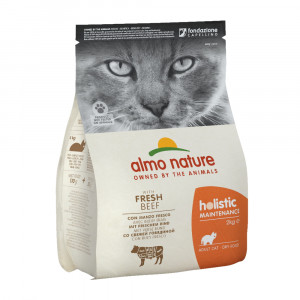 ПР0059715 Корм для кошек Holistic-Maintenance говядина с коричневым рисом сух. 2кг Almo Nature
