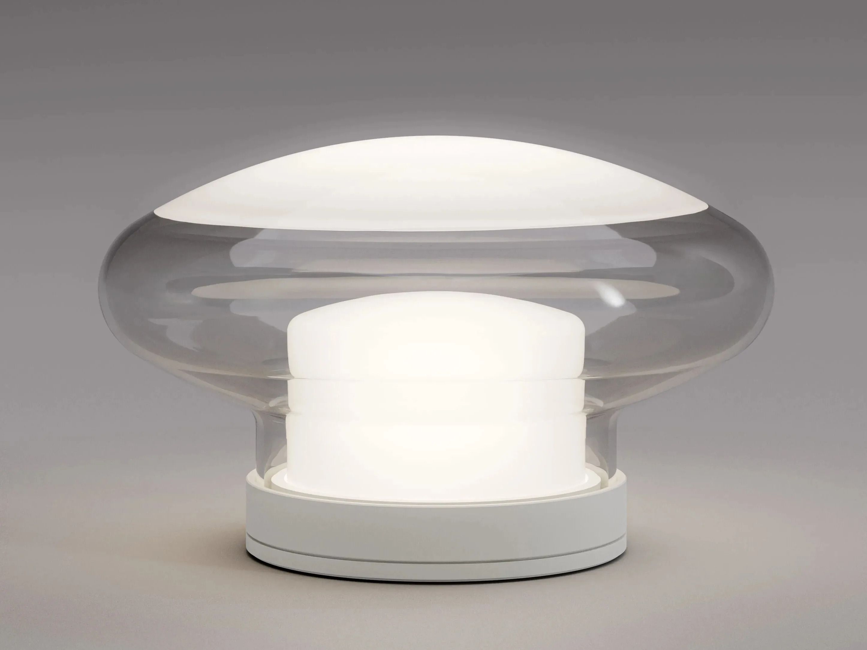 Светодиодная настольная лампа из дутого стекла Leucos Gill ARCH-00067675