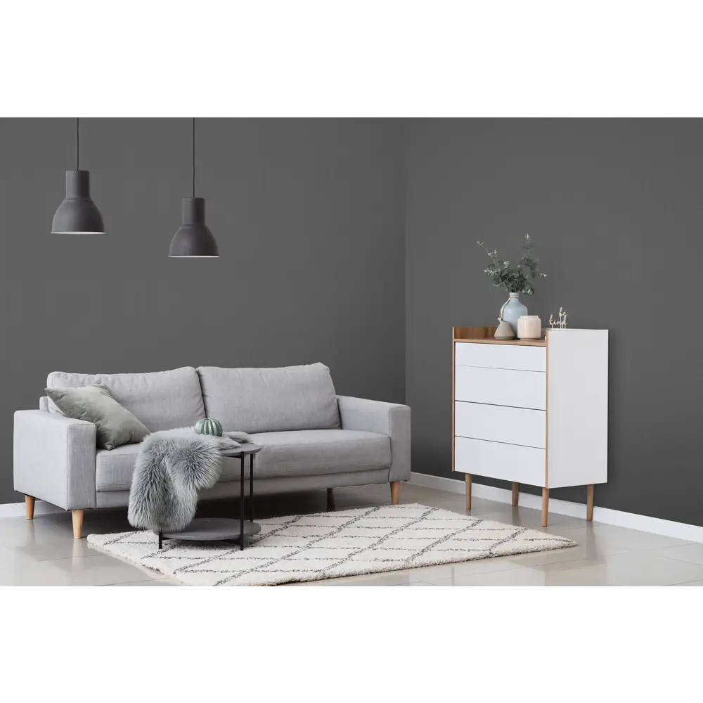 Обои флизелиновые Victoria Stenova Ideal 2 графитовые 1.06 м VS588239 STLM-2063523 - Вид №1