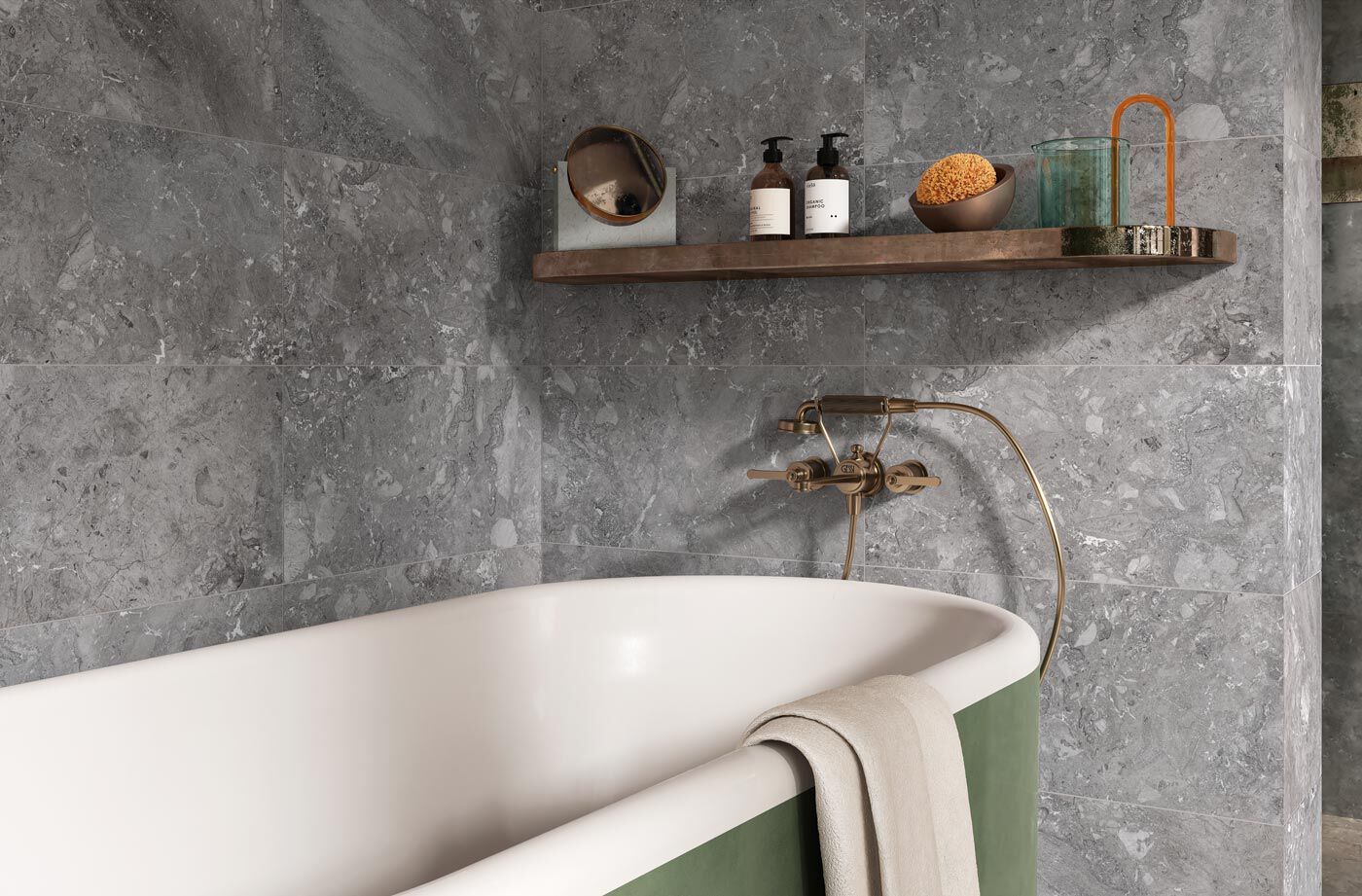 Напольная / напольная плитка из керамогранита с эффектом камня NOVOCERAM KRYO ARCH-00137571 - Вид №6