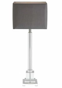 Настольная лампа Darcey от RVAstley 5549 RVASTLEY КЛАССИЧЕСКИЕ 062021 Прозрачный;серый