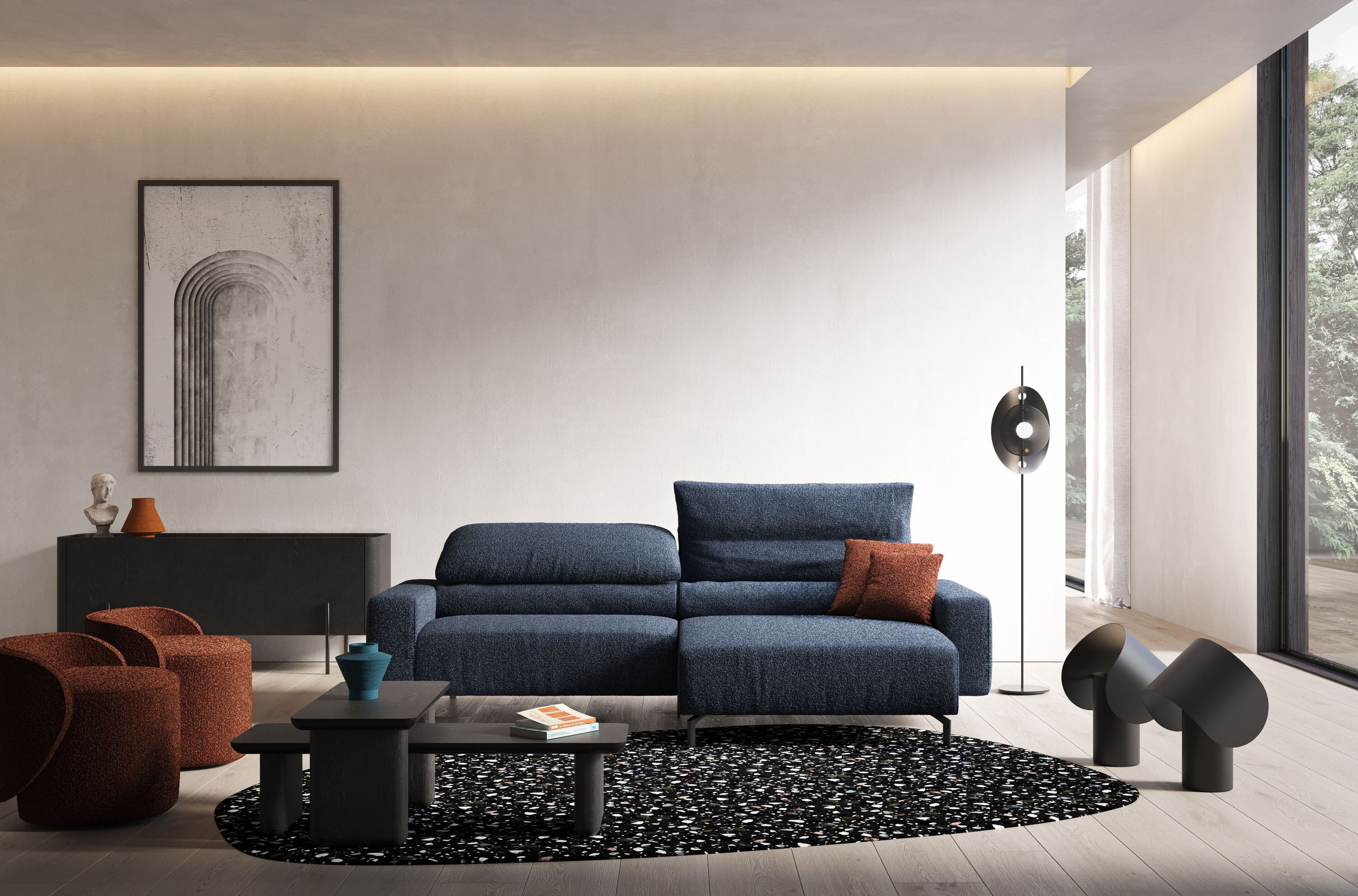 Секционный диван из ткани Liu Jo Living Collection ARCH-00083484 - Вид №11