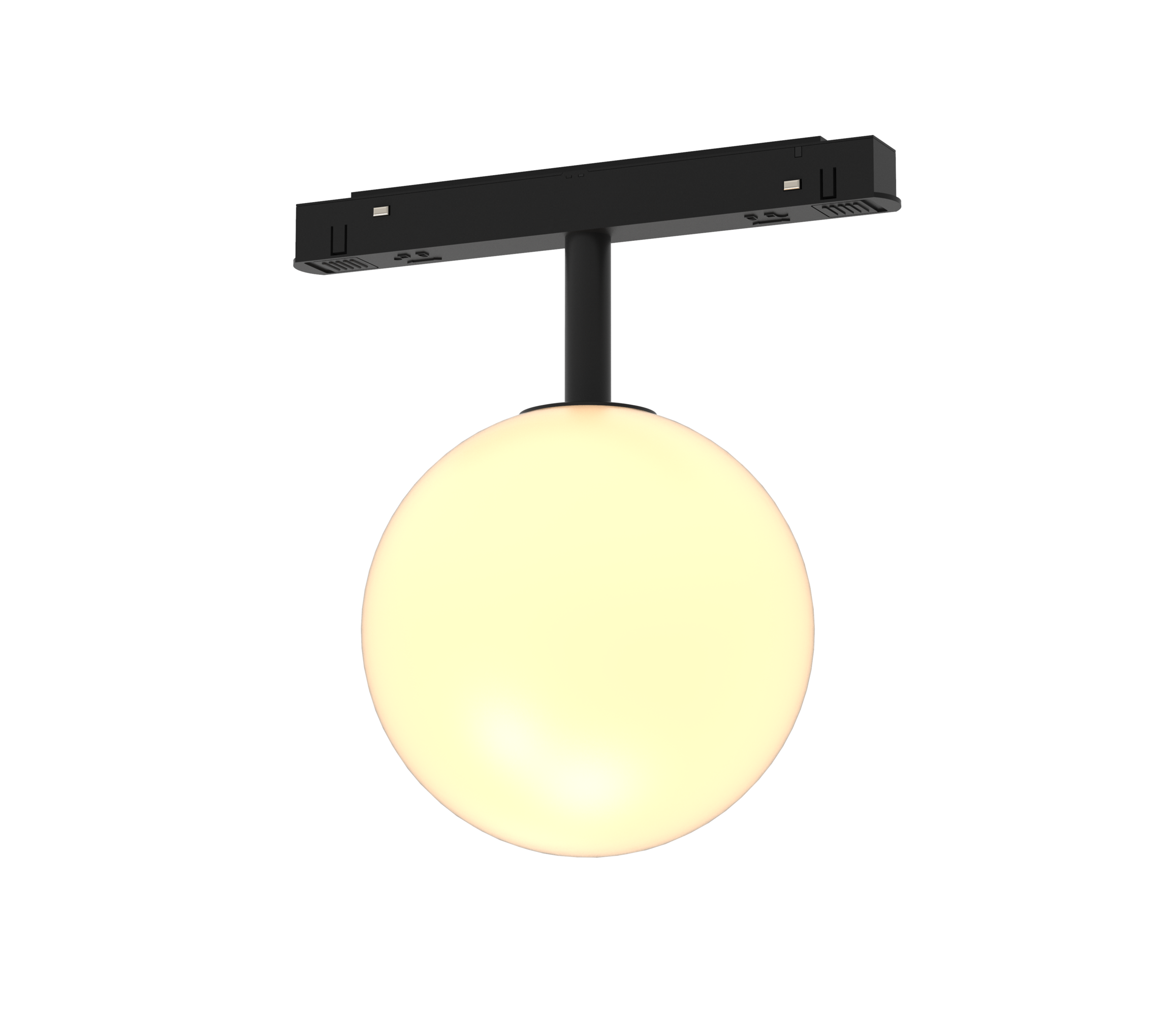 91002571 Трековый светильник светодиодный TR038-2-5W3K Luna 5 Вт 2 м² цвет черный STLM-0433922 MAYTONI