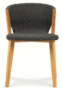 Ethimo Садовый стул из синтетической ткани Knit Knitse01
