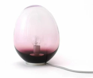 ELOA Настольная лампа с прямым светом ручной работы из дутого стекла Planetoide Ast.s
