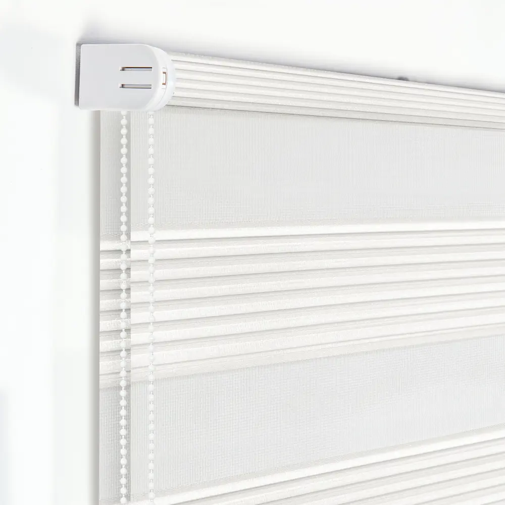 Штора рулонная день-ночь Palermo 200x250 см белая MIAMOZA Д/н Palermo STLM-2038383 - Вид №1