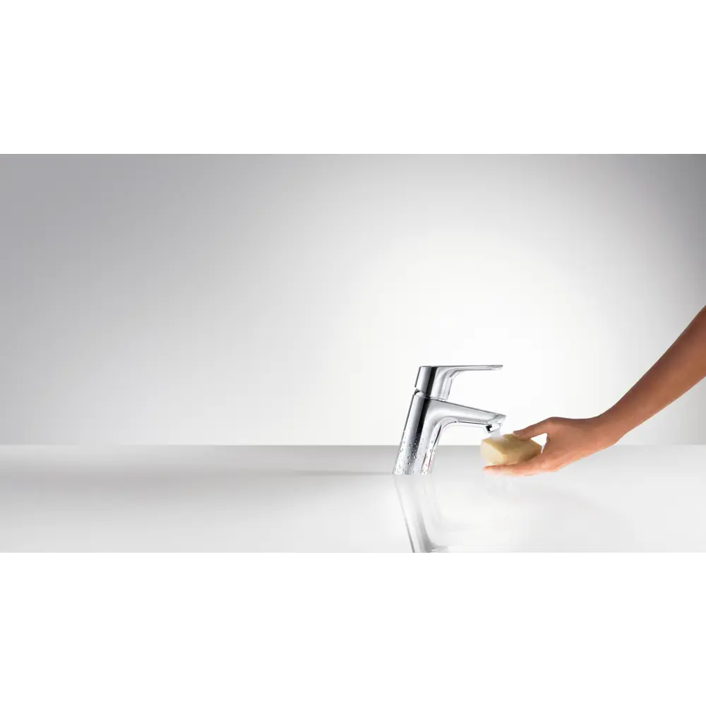 Смеситель для раковины Hansgrohe Focus E2 однорычажный цвет хром STLM-2150900 - Вид №6