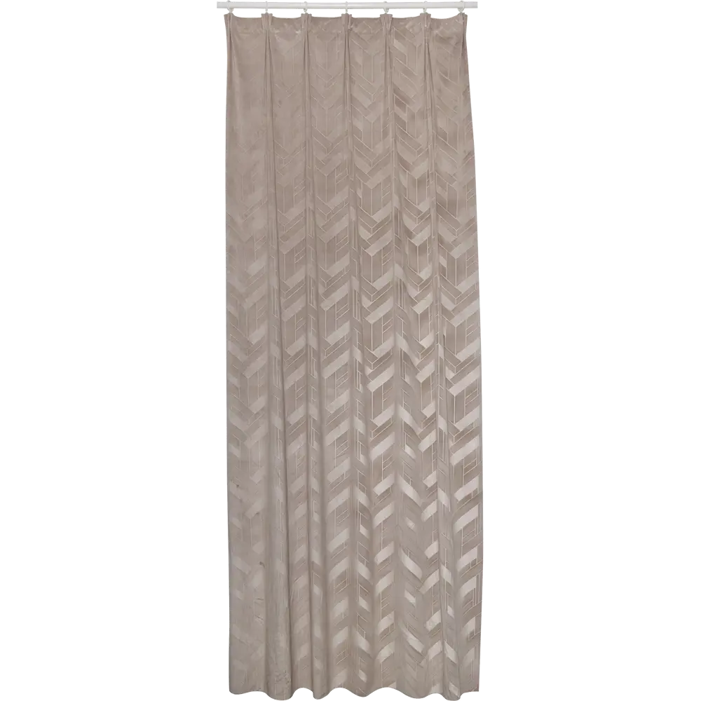 Штора на ленте Mamostong 160x280 см цвет бежевый 82474971 STLM-2191653 INSPIRE 