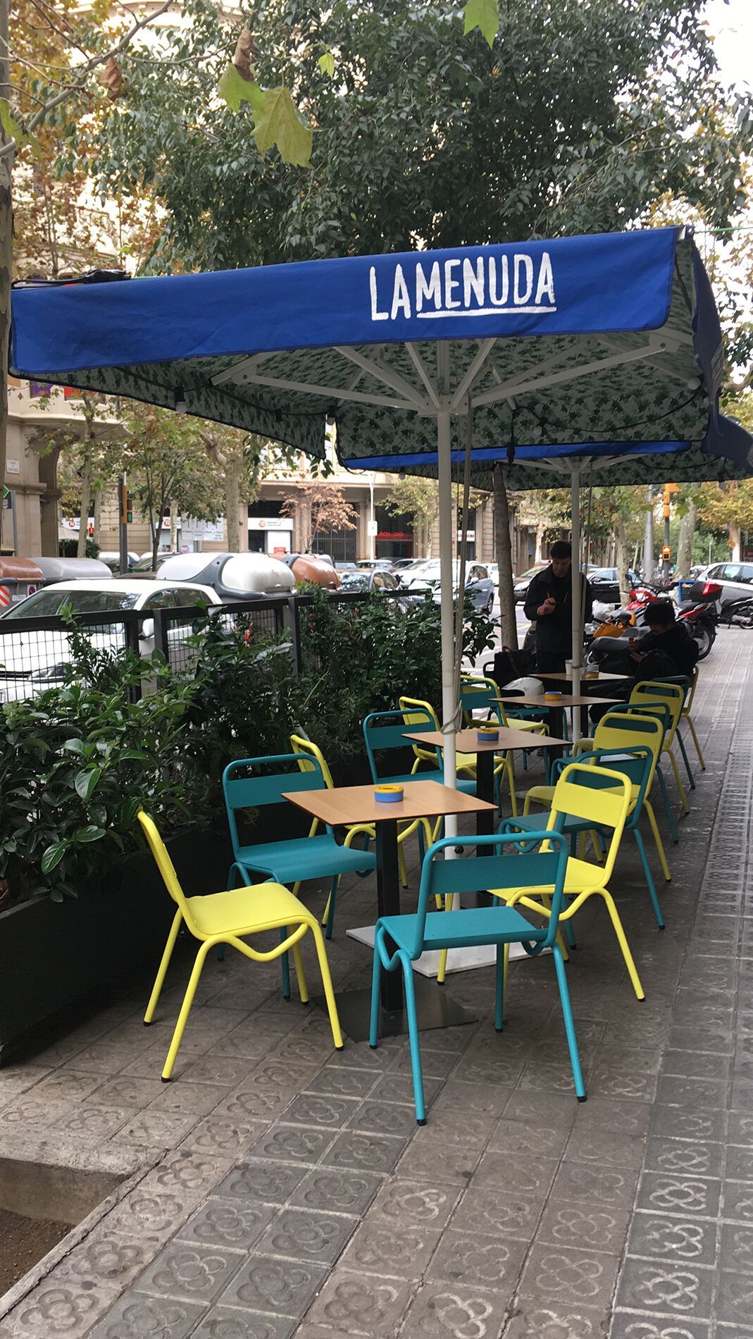 Штабелируемый садовый стул из оцинкованной стали iSimar Anglet ARCH-00070387 - Вид №2