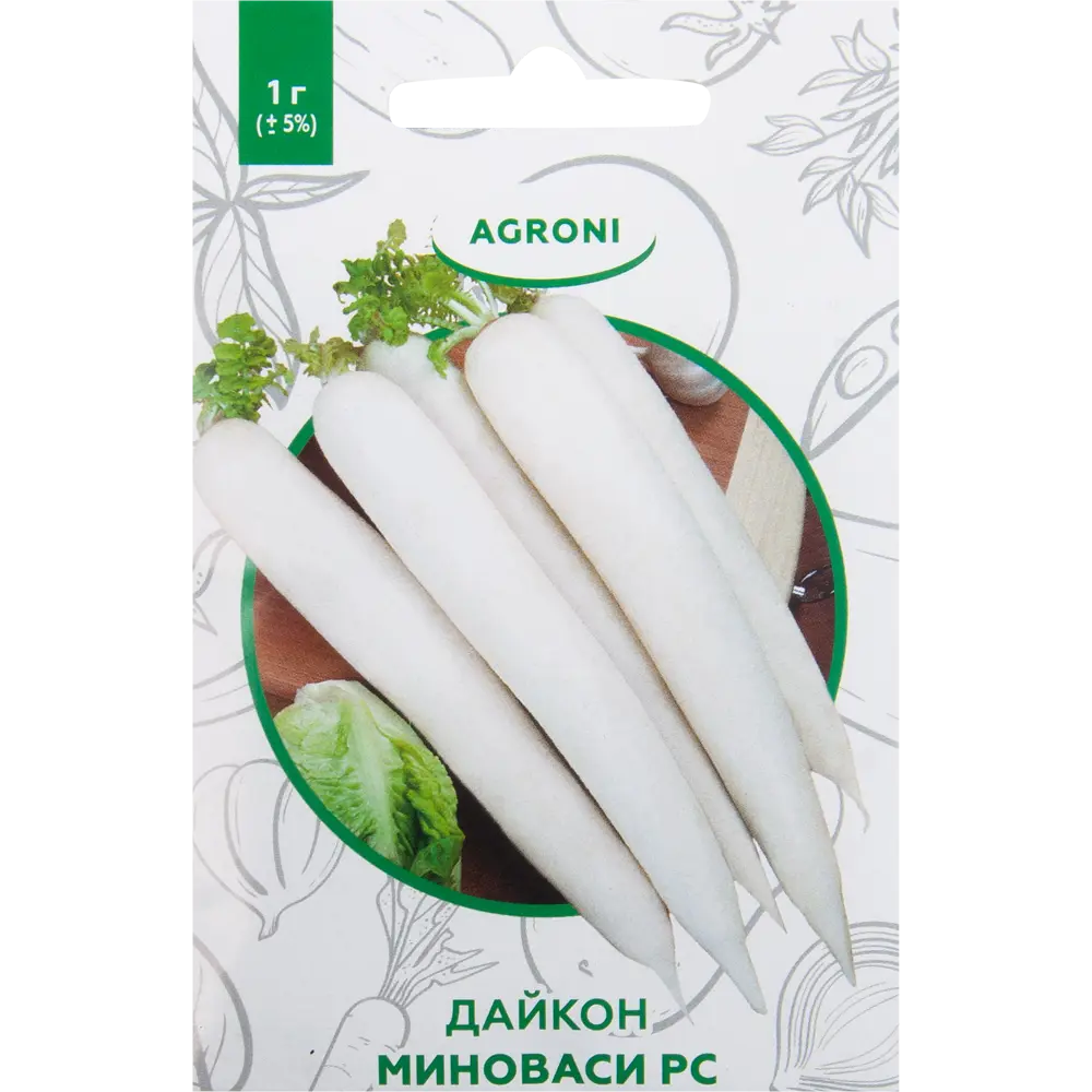 Семена Дайкон «Миноваси РС» XS AGRONI STLM-2123214