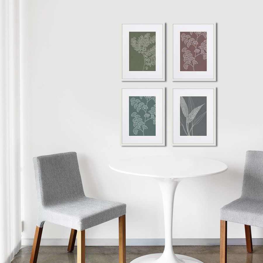 Картина 42х32 см The Fern Collection №27 КАРТИНЫ В КВАРТИРУ  00-3894683 Зеленый  - Вид №2