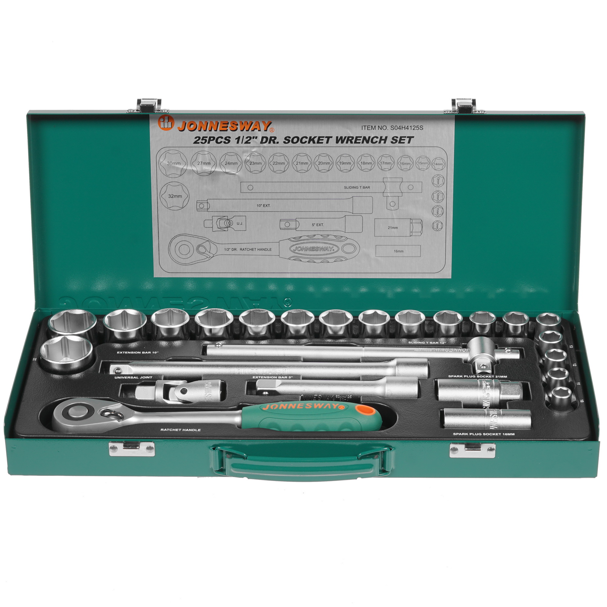 Набор инструментов Jonnesway S04H4125S 1118731 STDN-0151663