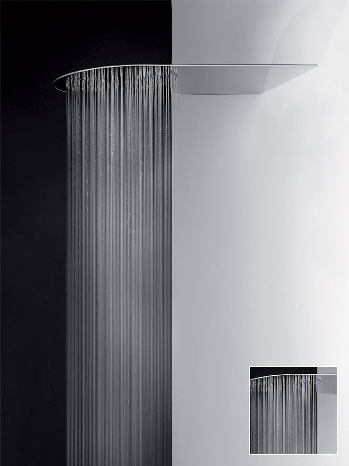 Ультра-плоская прямоугольная настенная душевая головка Gessi трехмиллиметровые ARCH-00031294 - Вид №6