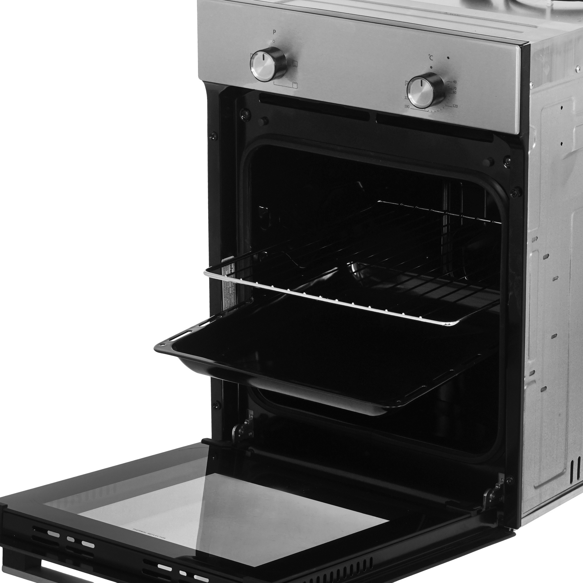 9288236 Электрический духовой шкаф Simfer B4EM04070 серебристый STDN-0074286 - Вид №5