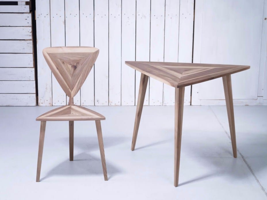 Стул из массива дерева HOOKL und STOOL Stealth ARCH-00052309 - Вид №3