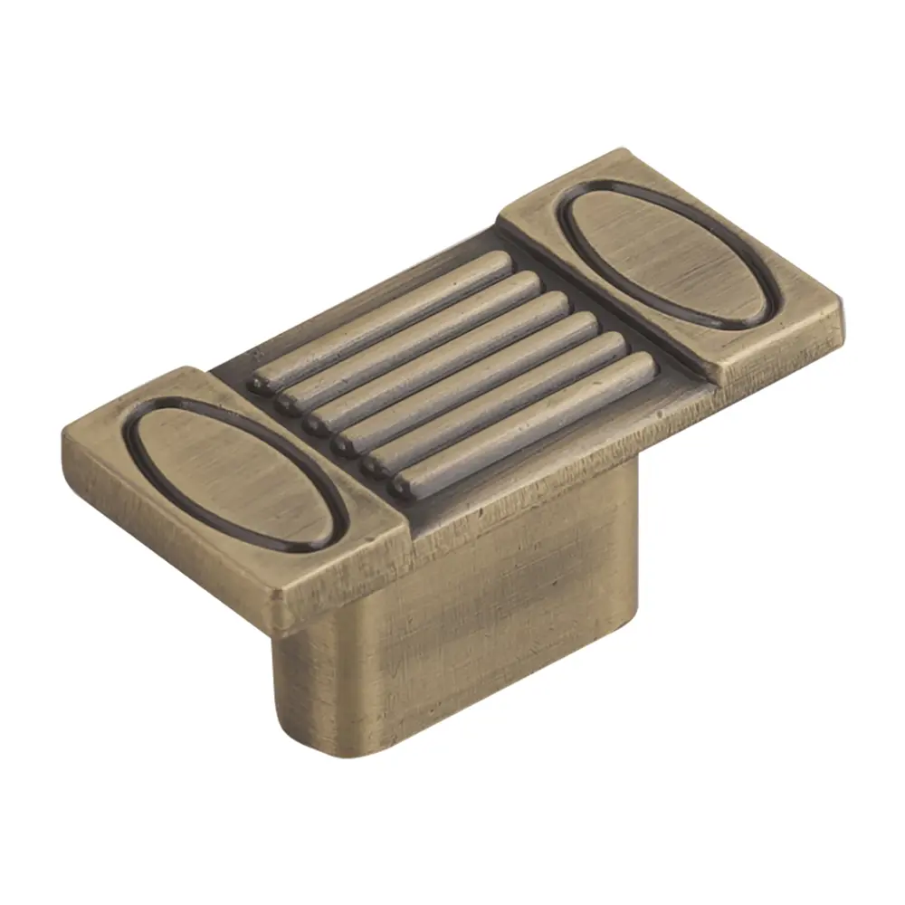 Мебельная ручка-кнопка Kerron бронза STLM-2041491