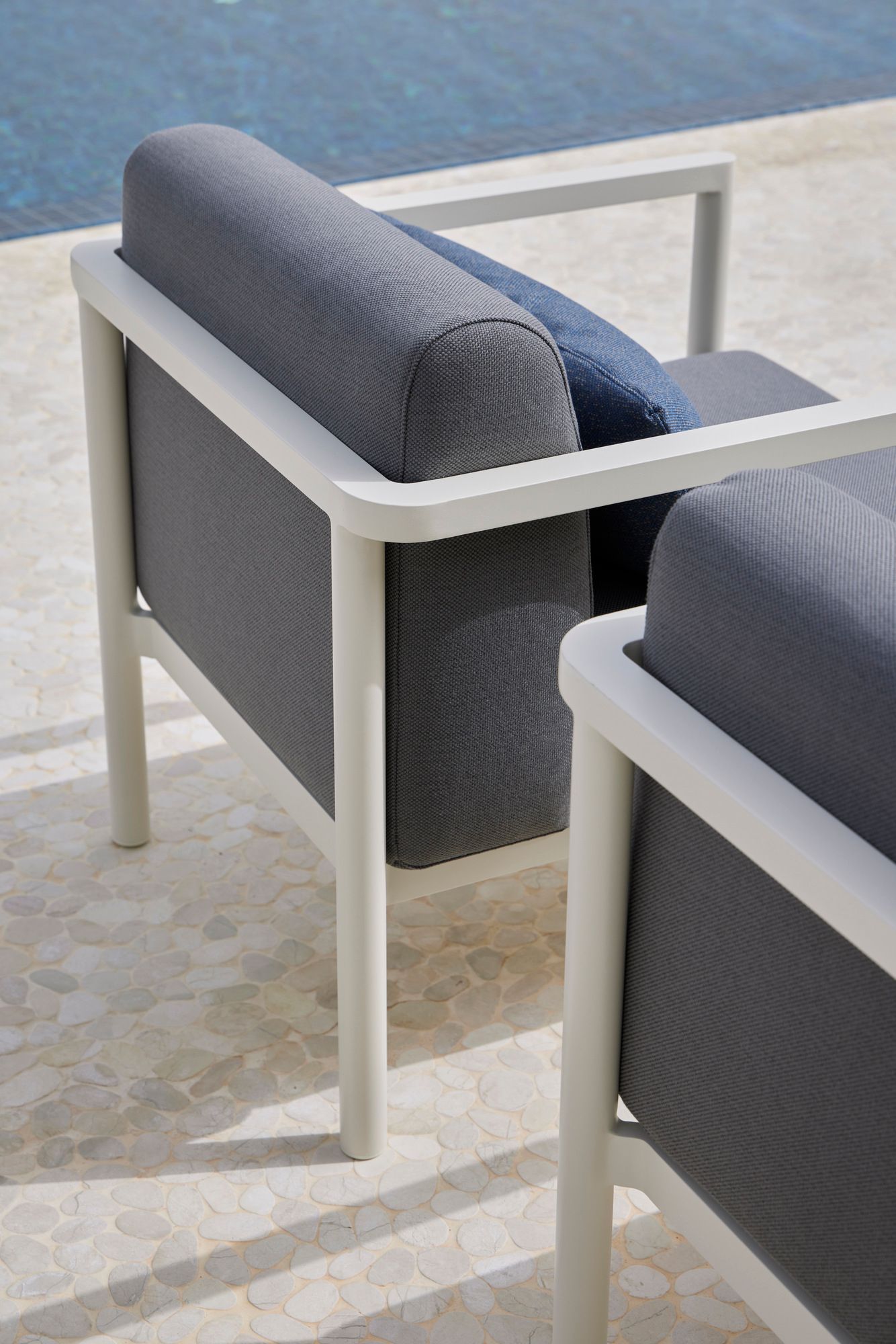 Тканевое садовое кресло с подлокотниками POINT Origin ARCH-00038706 - Вид №9