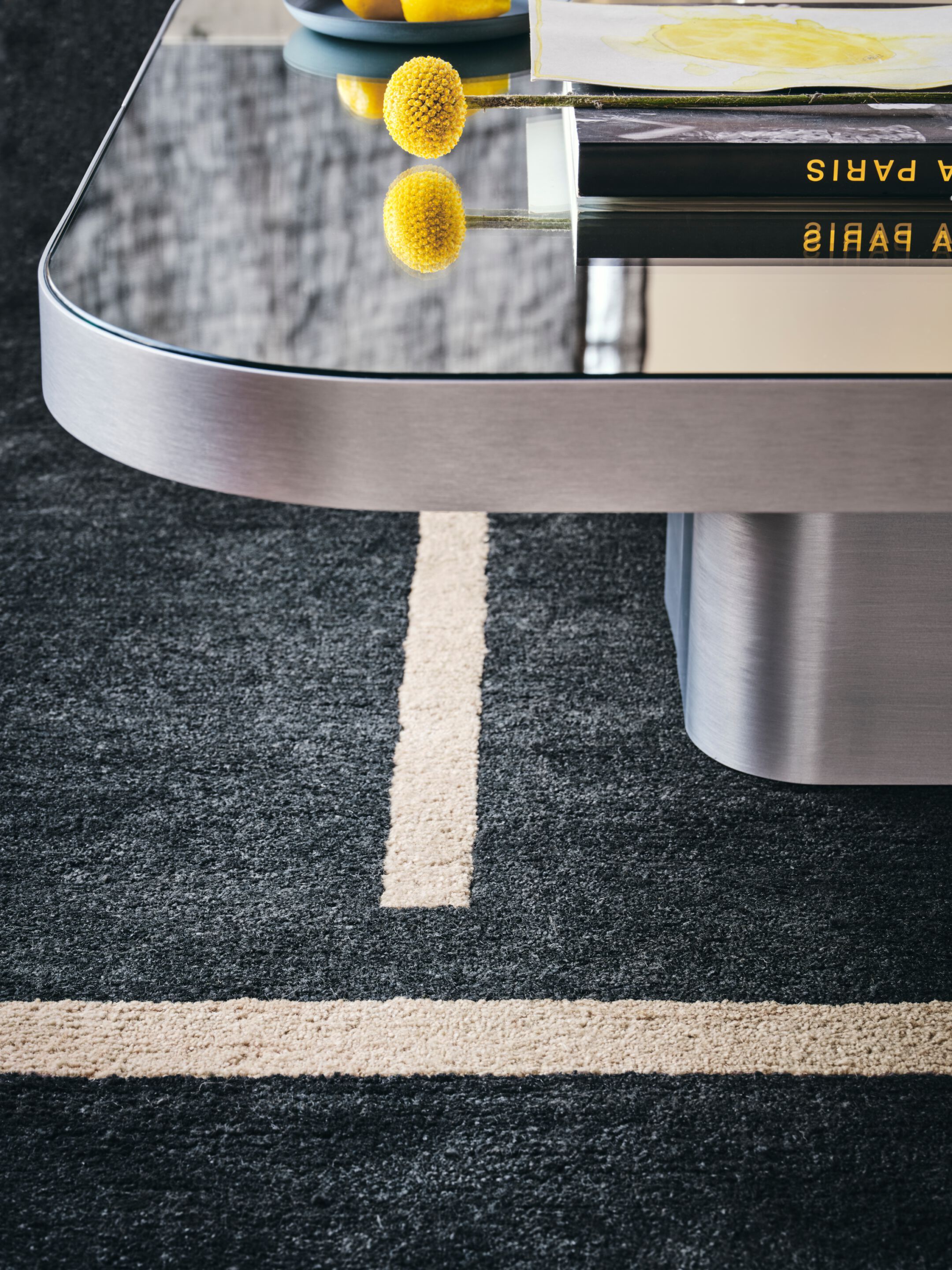 Алюминиевый квадратный низкий журнальный столик Classicon лук ARCH-00129133 - Вид №3