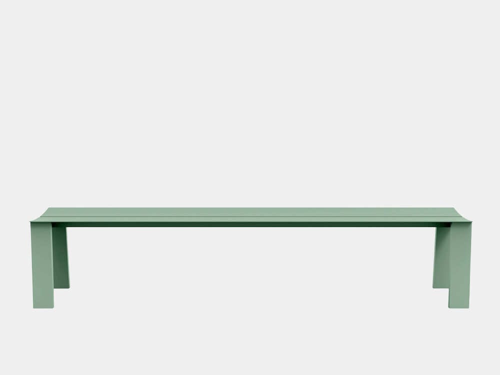 Алюминиевая скамья с порошковым покрытием RS Barcelona Seu ARCH-00067573 - Вид №165