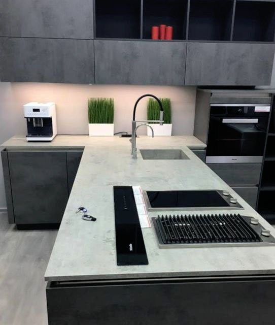 Столешницы для кухни - Бетон рувида LIGRON LIST304 4057 - Вид №23