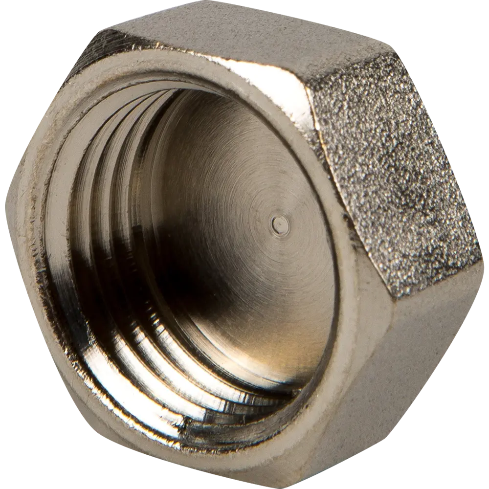 Заглушка Valtec, внутренняя резьба, 1/2", никелированная латунь STLM-2154315