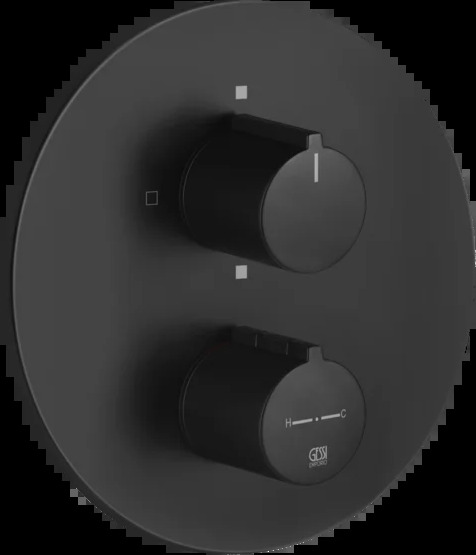 Смеситель для душа 38776 299 Gessi Via tortona МАТОВО-ЧЕРНЫЙ