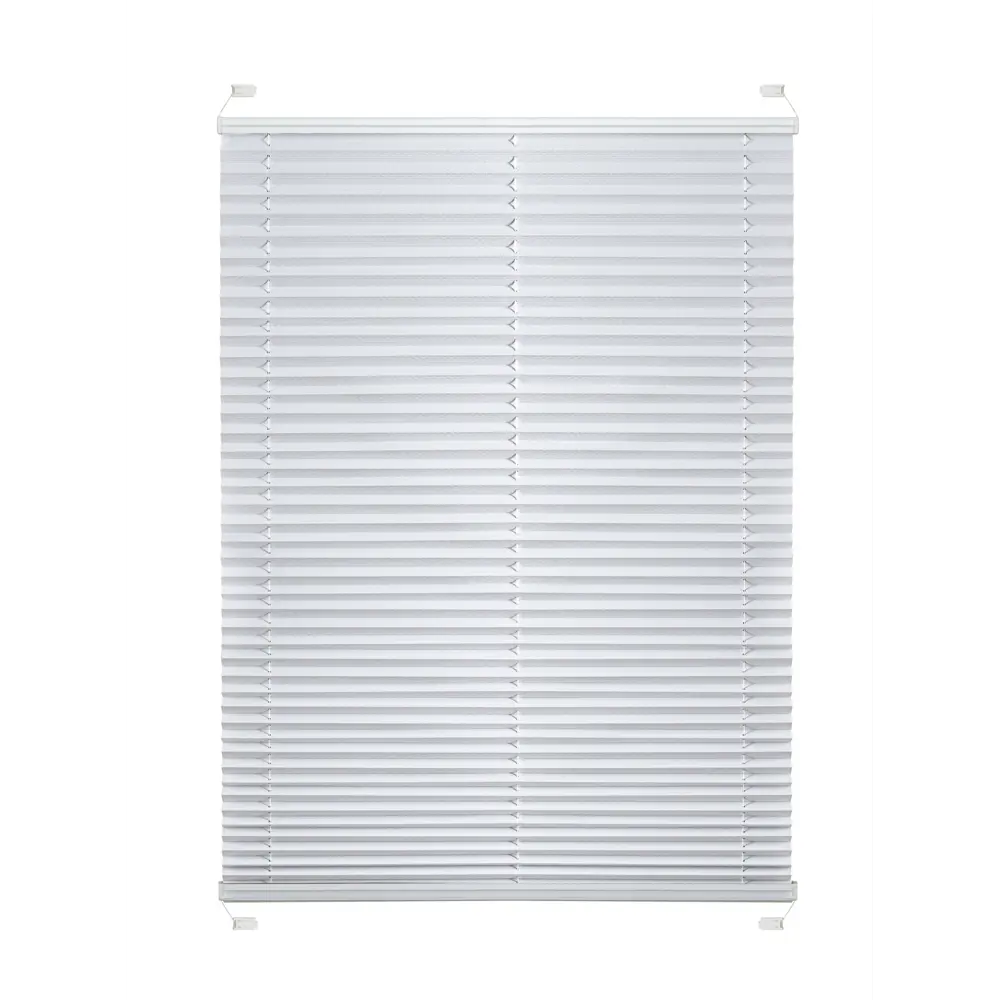 Штора плиссе 52x170 см жаккард белая Santreyd STLM-2047517