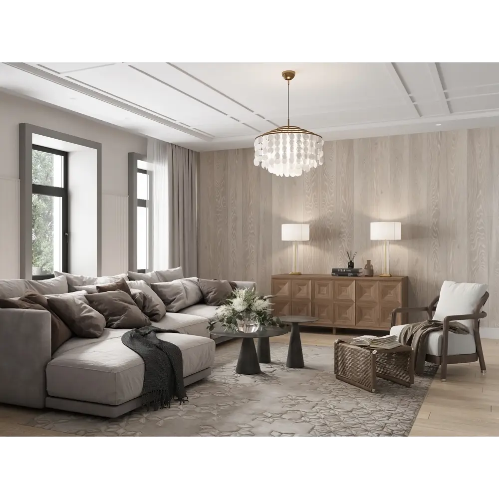 Панель МДФ 2600х250х6 мм Груша Комано 0.65 м² DEKOR PANEL STLM-2045046 - Вид №2
