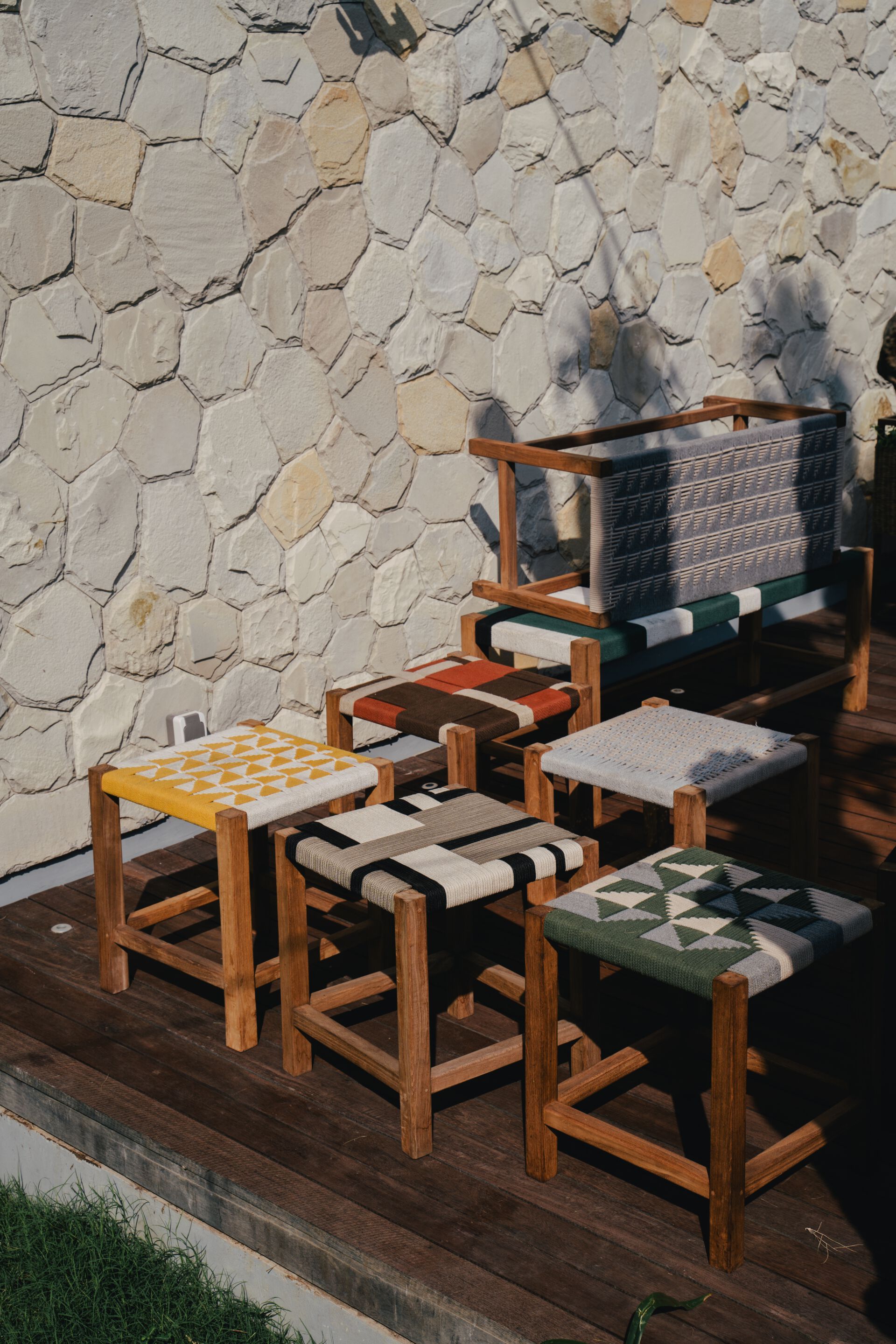 Низкий садовый стул из тикового дерева cbdesign Виареджо ARCH-00126657 - Вид №1