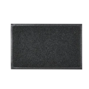 Коврик Vinyl Diamond 60x90 см ПВХ на виниле цвет чёрный 82386006 STLM-2100500