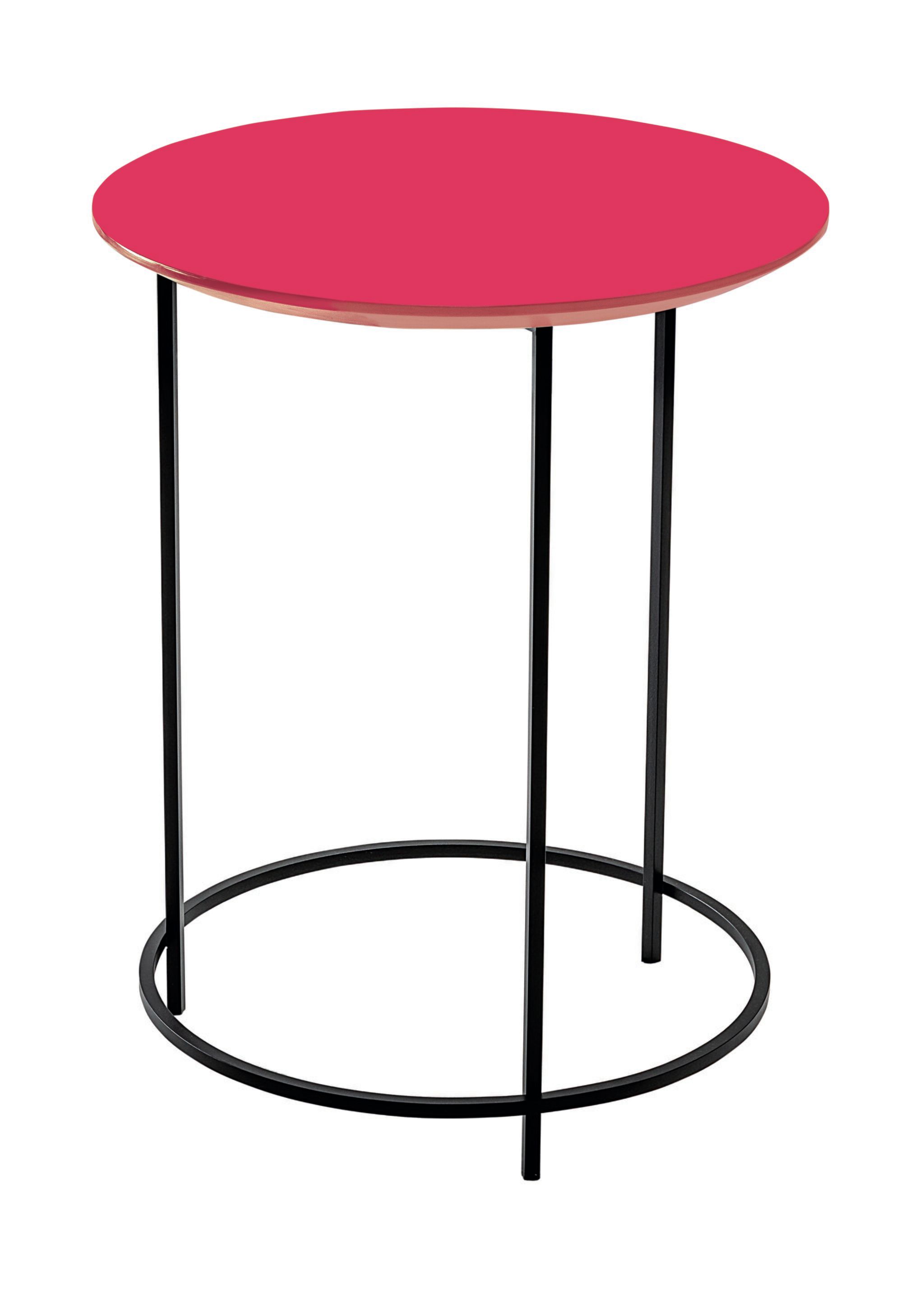 Журнальный столик с одноцветной столешницей из МДФ и металлической рамой Casamilano TWIST ARCH-00066174 - Вид №1