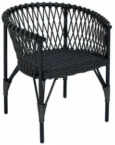 cbdesign Садовый стул из синтетического волокна с подлокотниками Karon N071n1