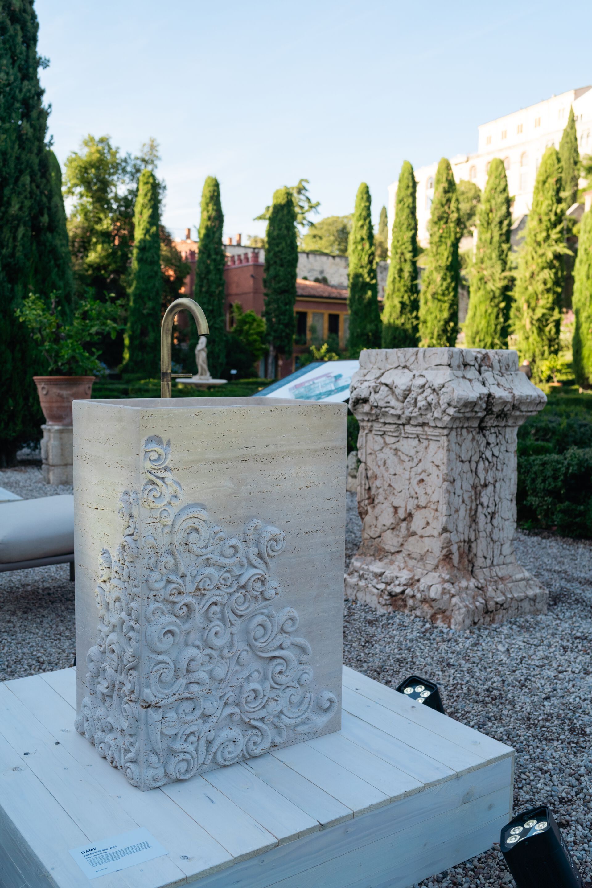 Отдельно стоящая мраморная раковина Kreoo DAME ARCH-00032222 - Вид №2