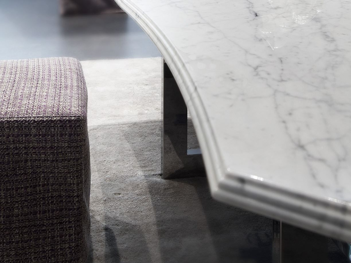 Мраморный прямоугольный стол для гостиной ERBA ITALIA ROCKCOCÒ ARCH-00054068 - Вид №4