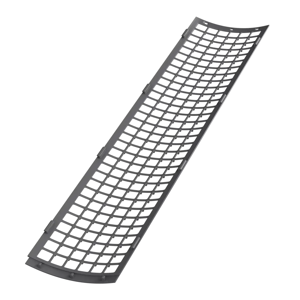 Решетка желоба защитная Verat 0.6 м цвет серый ТЕХНОНИКОЛЬ STLM-2172434