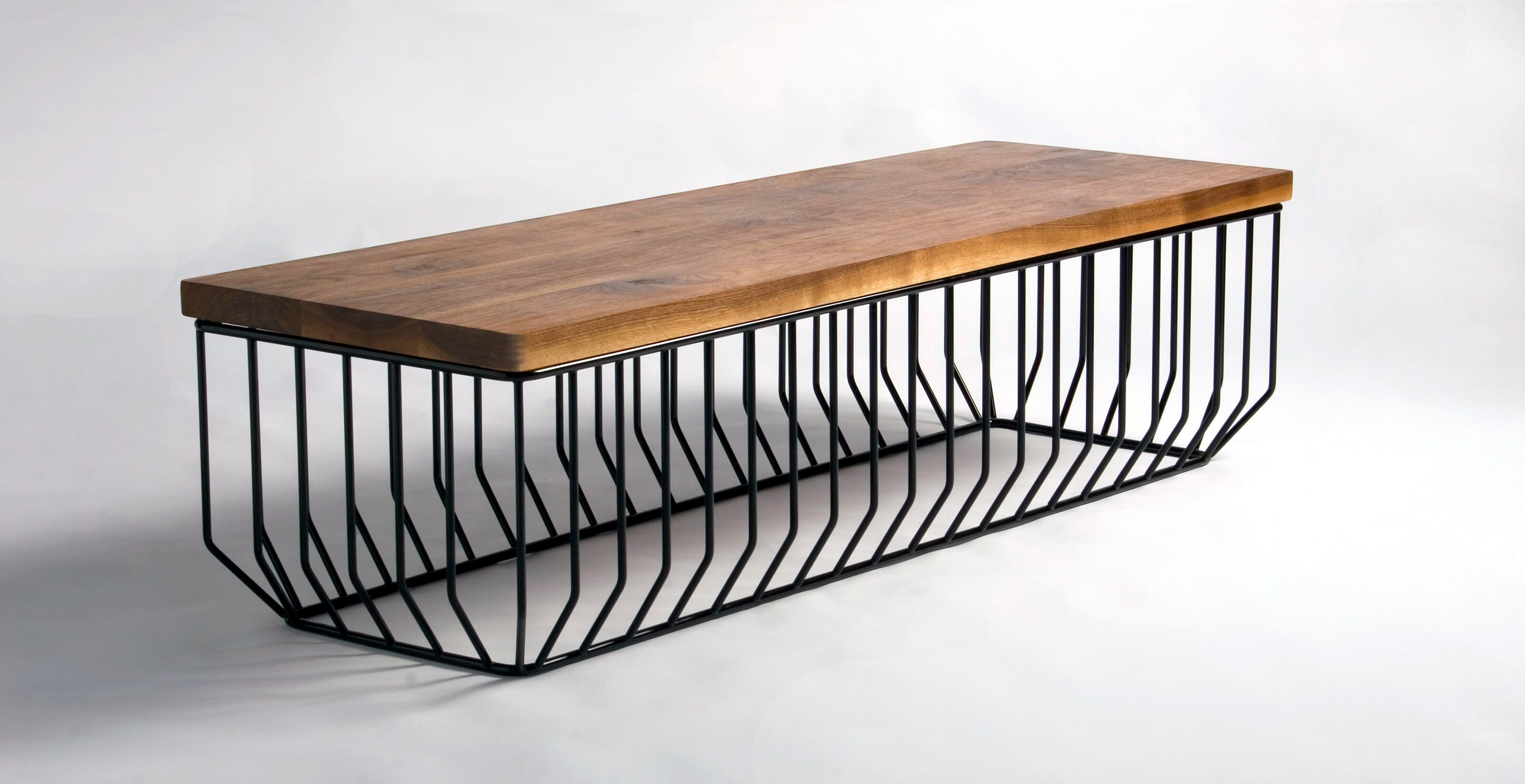 Скамейка из массива дерева Phase Design Wired ARCH-00062252 - Вид №1