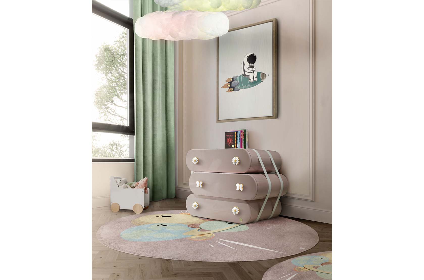 CIST222 Мебельные ручки Дэйзи Circu  - Вид №3