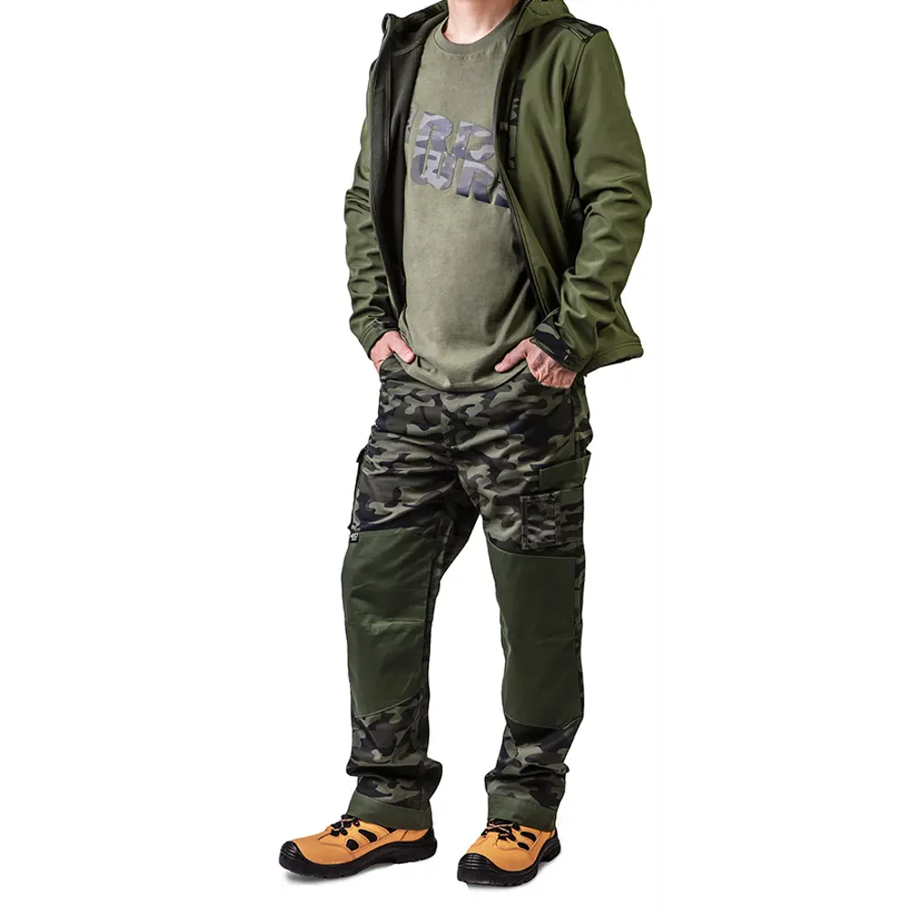 Футболка мужская Neo Tools Camo оливковая хлопок размер S рост 178 STLM-2104944 - Вид №3