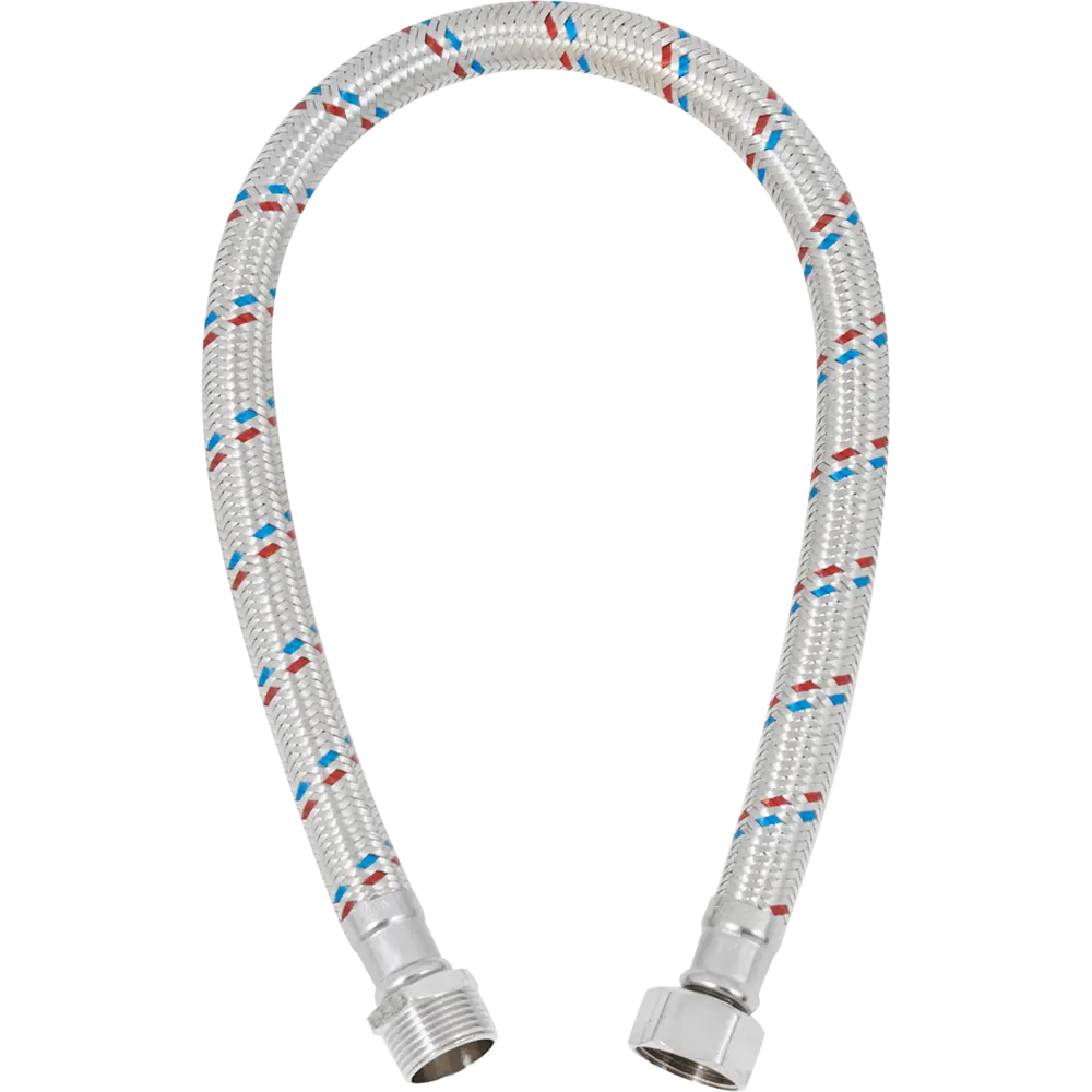 Гибкая подводка для воды ДТРД 3/4" наружная-внутренняя резьба 200 см STLM-2129832 - Вид №2