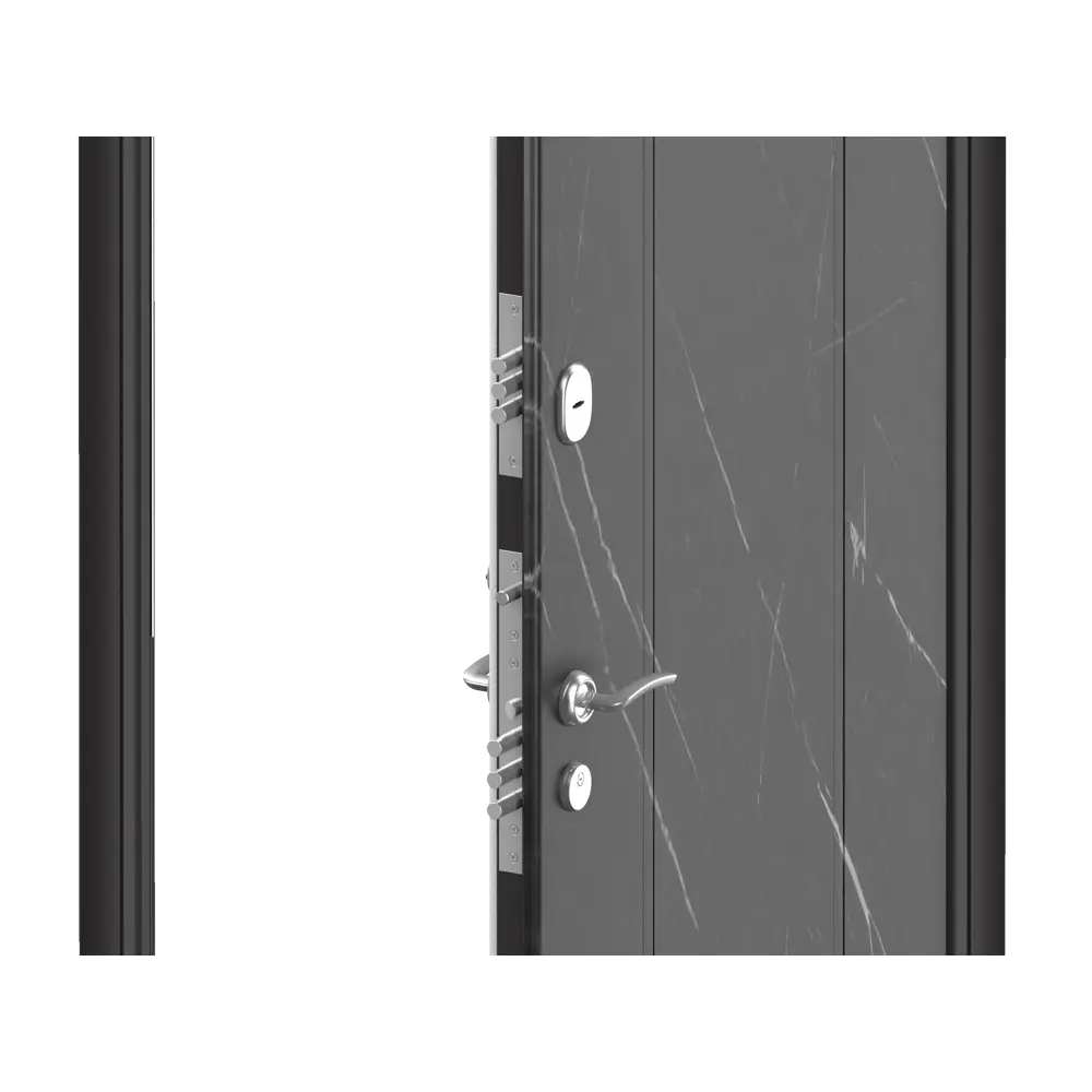 Дверь входная металлическая Премиум New 88x205 см правая силк милк DOORHAN STLM-2098540 - Вид №2
