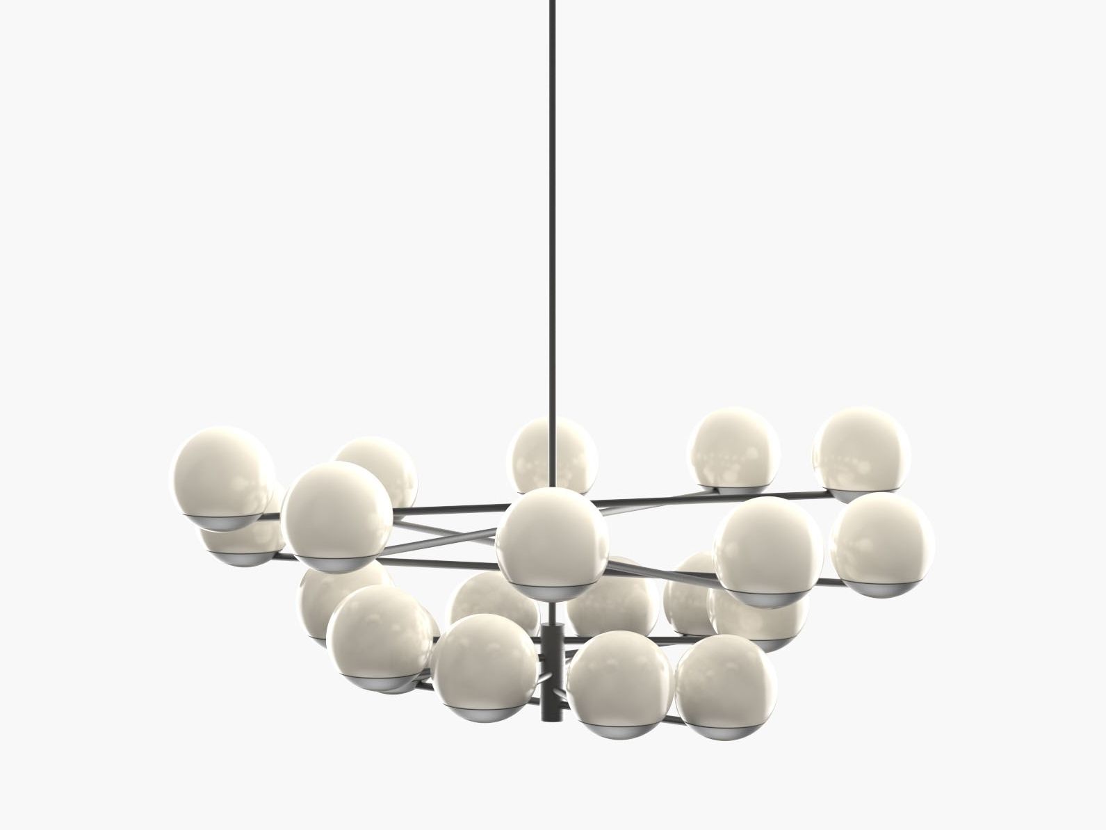 Светодиодный потолочный светильник ручной работы Cameron Design House Мяч и обруч ARCH-00132534 - Вид №6