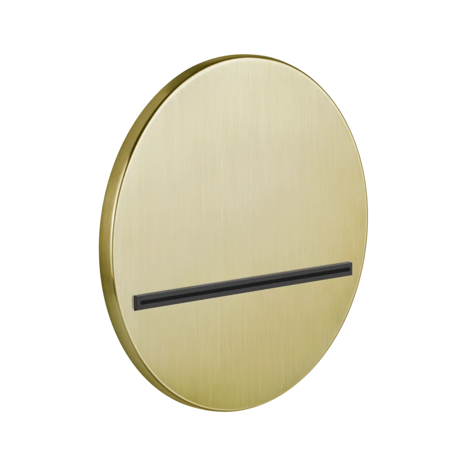 Излив для душа 65295 716 Gessi Ventaglio PVD С ЗОЛОТОЙ ЩЕТКОЙ 65295716