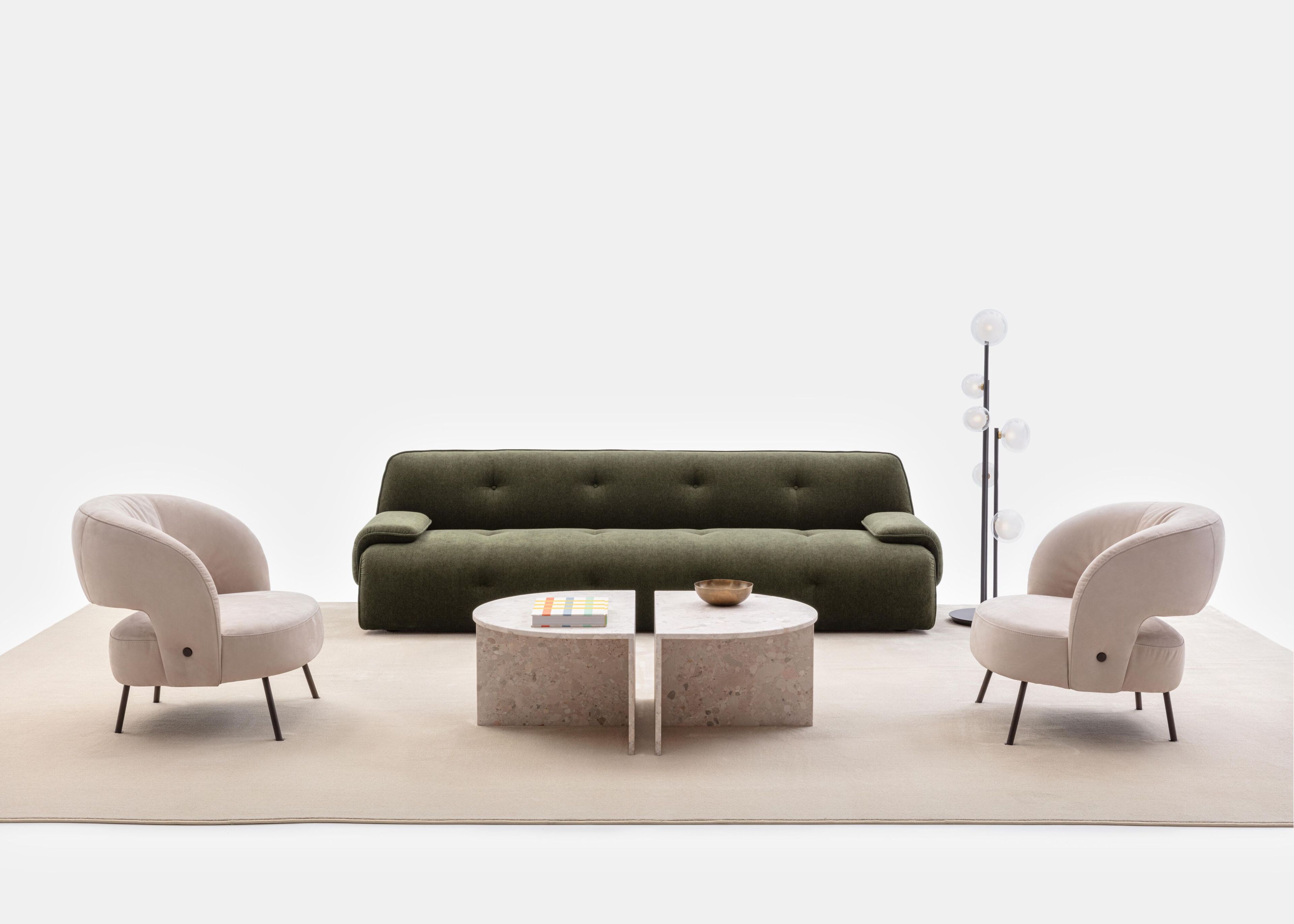 4-местный тканевый диван NICOLINE Boero ARCH-00141015 - Вид №2