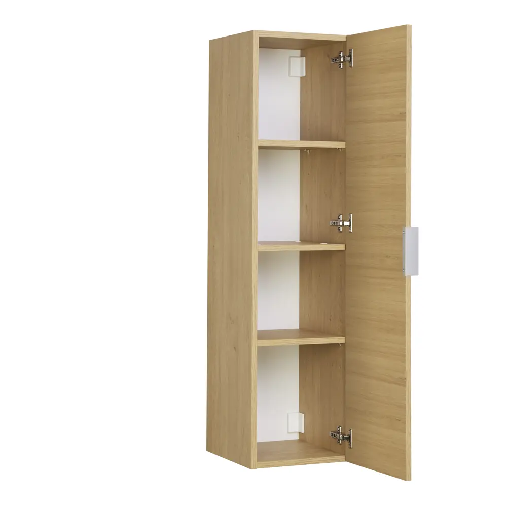 Пенал для ванной Sensea Essential 30x116x32 см цвет дуб Без серии STLM-2156860 - Вид №1