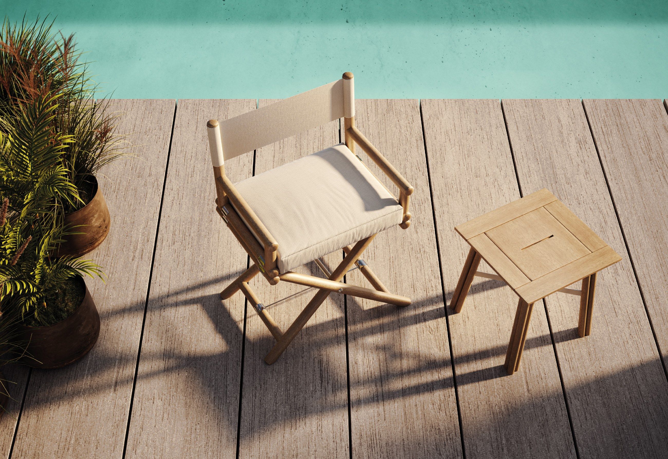 Складной садовый стул Batyline® с подлокотниками Braid ARCH-00044814 - Вид №1