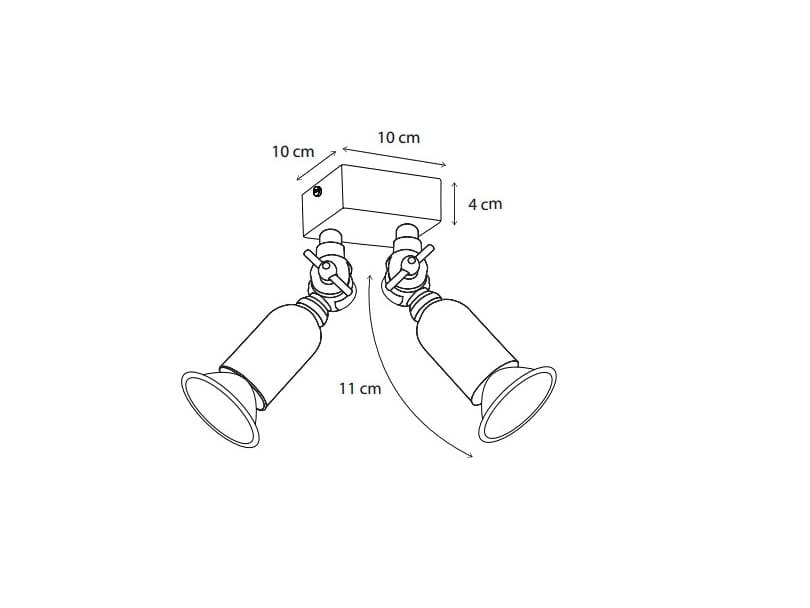 Регулируемая латунная потолочная лампа Authentage Lighting Fiston ARCH-00101017 - Вид №2