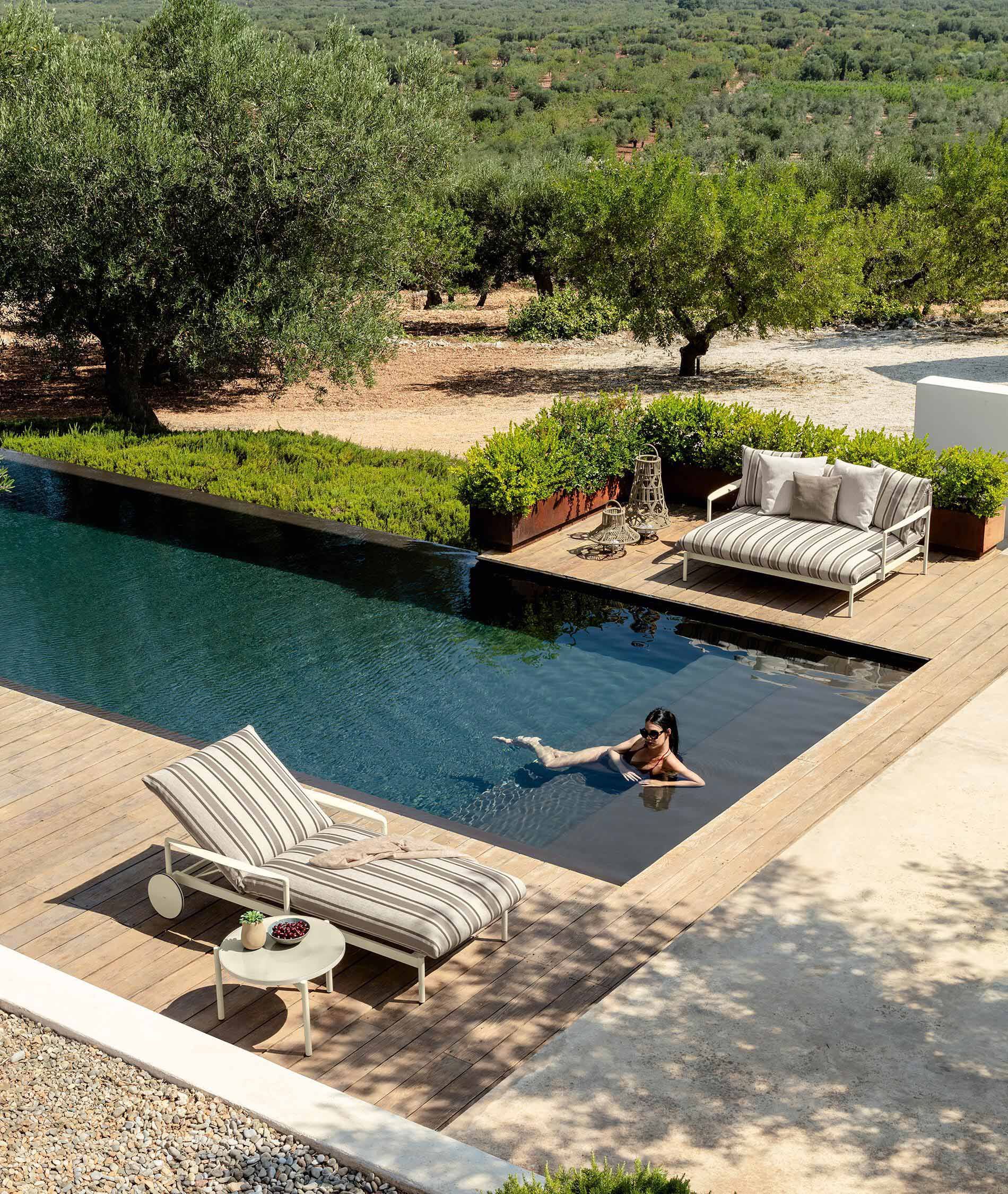 Алюминиевый круглый садовый столик Talenti Nalu ARCH-00037387 - Вид №6