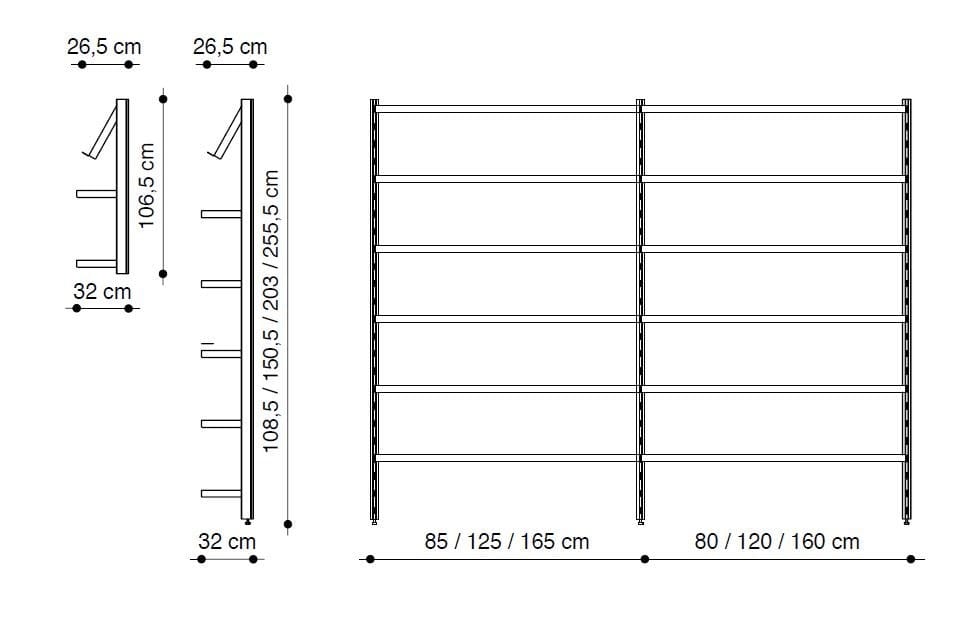 Алюминиевая мебель для магазинов Caimi Brevetti ARCH-00147753 - Вид №6