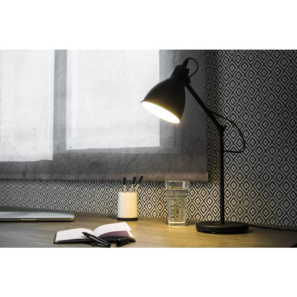 Рабочая лампа настольная Eglo «Priddy», цвет чёрный STLM-2050230 - Вид №9